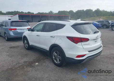 2017 Hyundai Santa Fe Sport 2.4L из США, поврежденный, VIN 5XYZU3LB1HG385942
